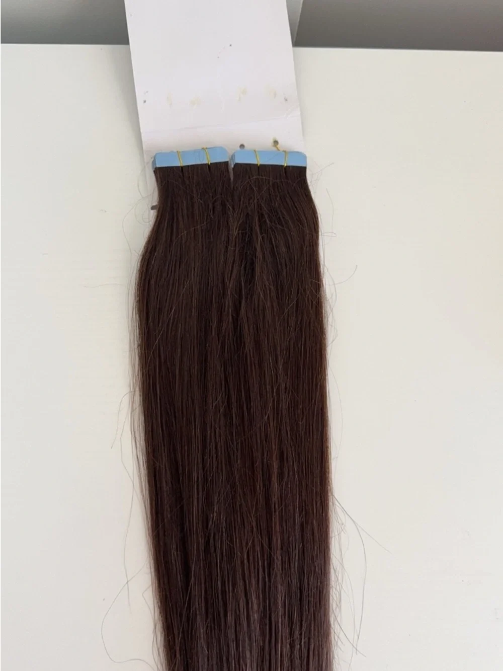 20” Tape-in ​​Hair Extensions – Natural Black – 100% Remy Human Hair – 20 pcs